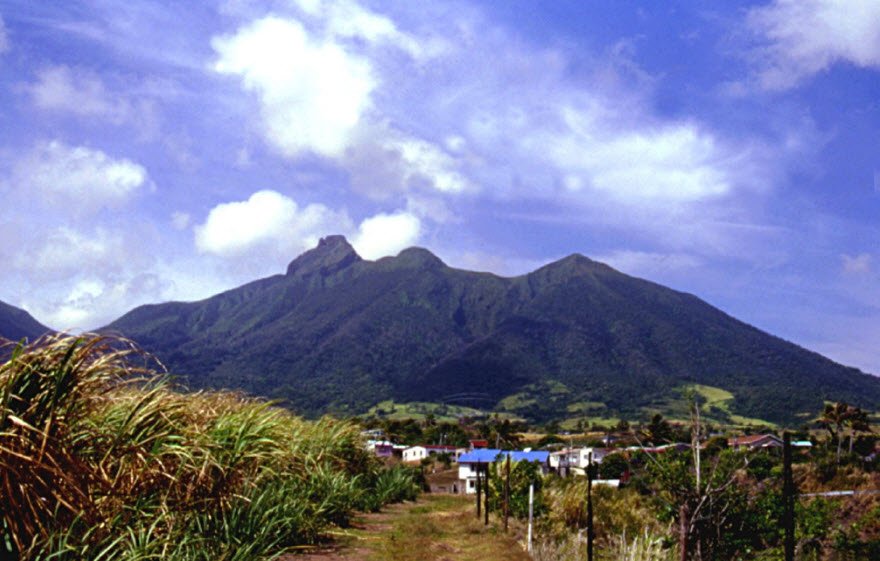Mount Liamuiga, Northwest Saint Kitts, Saint Kitts & Nevis